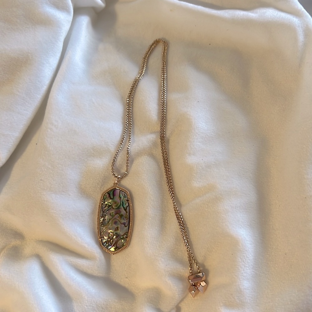 Kendra Scott Abalone necklace